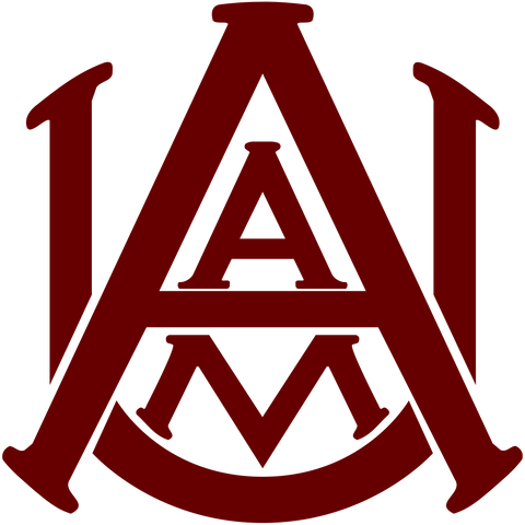  Southwestern Athletic Conference Alabama A&M Bulldogs and Lady Bulldogs Logo 