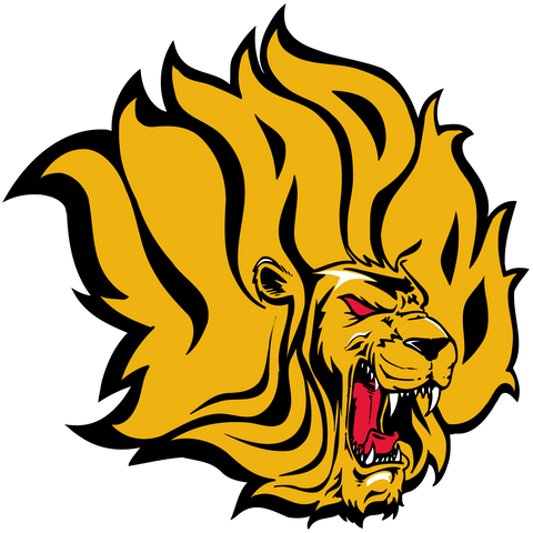  Southwestern Athletic Conference Arkansas–Pine Bluff Golden Lions and Golden Lady Lions Logo 