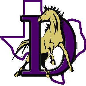  Denton Broncos HighSchool-Texas Dallas logo 
