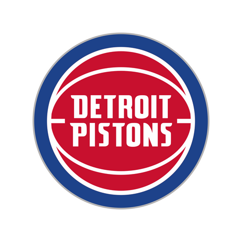  NBA Detroit Pistons Logo 