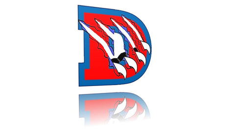  Duncanville Panthers HighSchool-Texas Dallas logo 