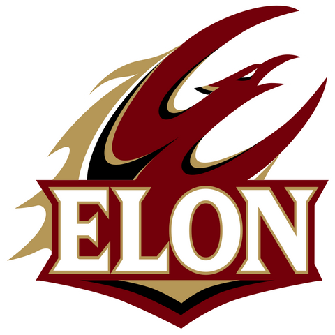  Colonial Athletic Association Elon Phoenix Logo 