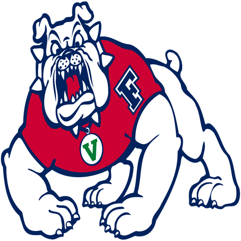  Mountain West Conference Fresno State Bulldogs Logo 