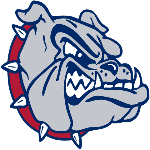  West Coast Conference Gonzaga Bulldogs Logo 