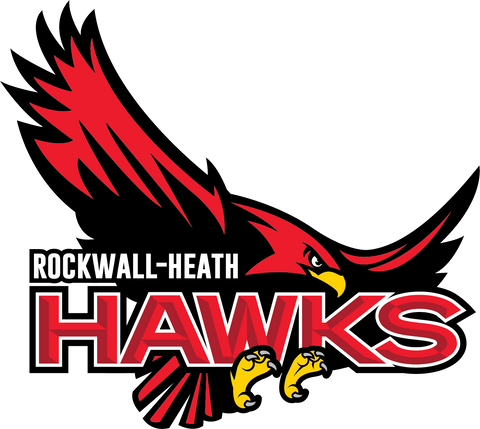  Rockwall Heath Hawks HighSchool-Texas Dallas logo 
