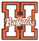  Haltom Buffaloes HighSchool-Texas Haltom City logo 