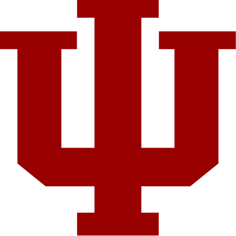  Big Ten Conference Indiana Hoosiers Logo 