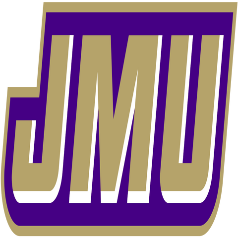  Colonial Athletic Association James Madison Dukes Logo 