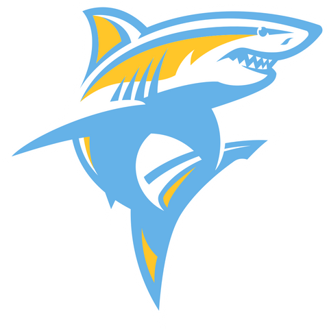  Northeast Conference LIU Sharks Logo 