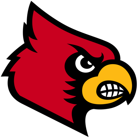  Atlantic Coast Conference Louisville Cardinals Logo 