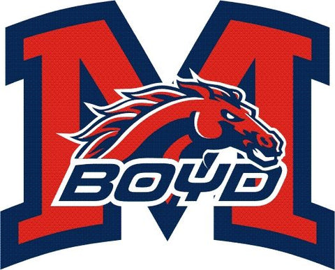  McKinney Boyd Broncos HighSchool-Dallas logo 
