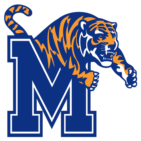  American Athletic Conference Memphis Tigers Logo 