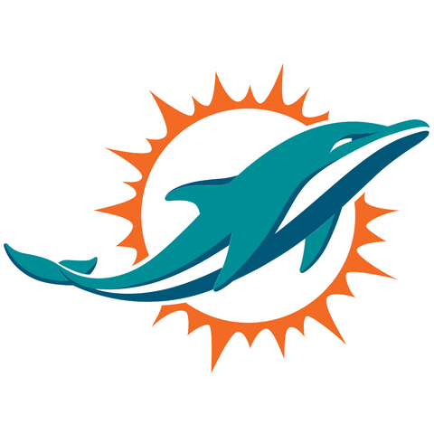  NFL Miami Dolphins Logo 