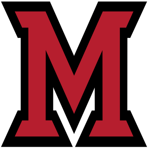  Mid-American Conference Miami RedHawks Logo 