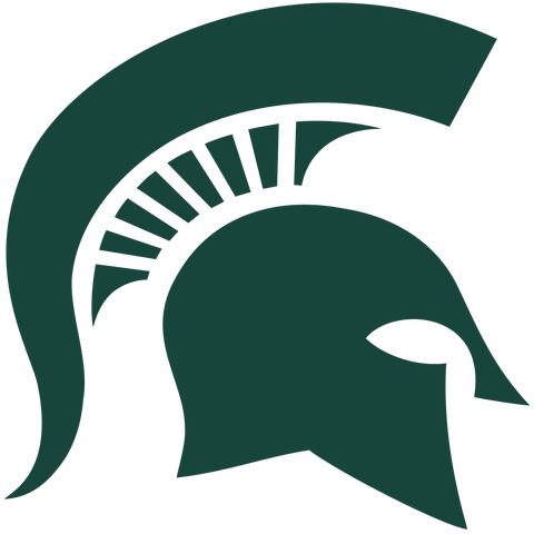  Big Ten Conference Michigan State Spartans Logo 