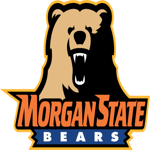  Mid-Eastern Athletic Conference Morgan State Bears Logo 