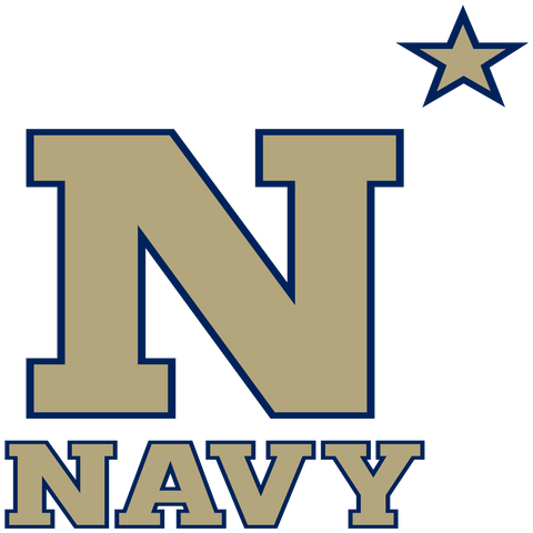  Patriot League Navy Midshipmen Logo 