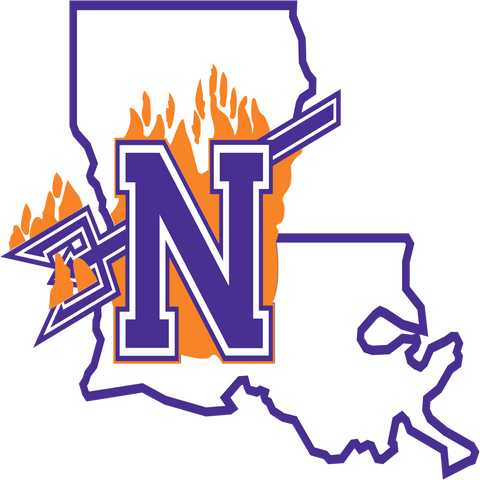  Southland Conference Northwestern State Demons and Lady Demons Logo 