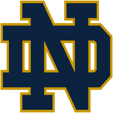  Atlantic Coast Conference Notre Dame Fighting Irish Logo 