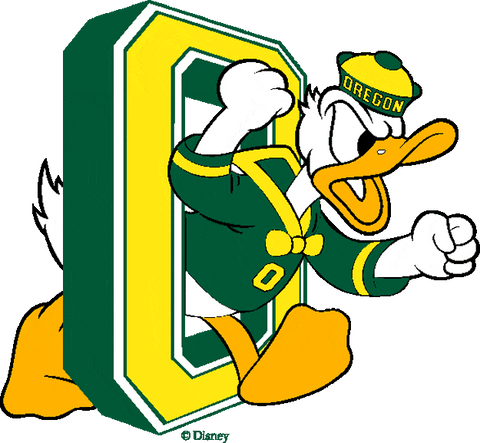  Oregon ducks logo 