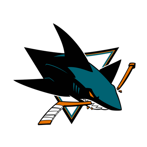  NHL San Jose Sharks Logo 