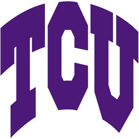  Big 12 Conference TCU Horned Frogs Logo 