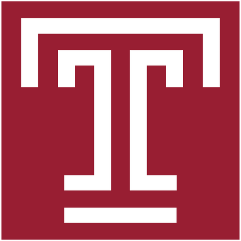  American Athletic Conference Temple Owls Logo 