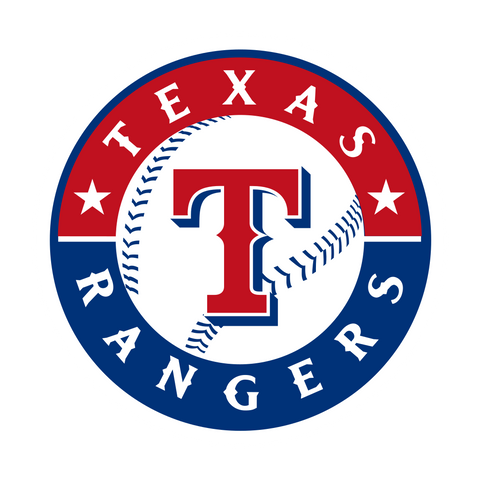  MLB Texas Rangers Logo 