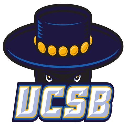 Big West Conference UC Santa Barbara Gauchos Logo 