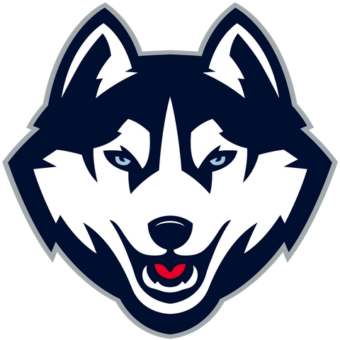  Big East Conference UConn Huskies Logo 