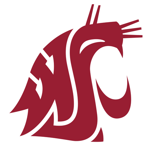  Pac-12 Conference Washington State Cougars Logo 