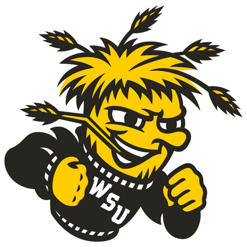  American Athletic Conference Wichita State Shockers Logo 