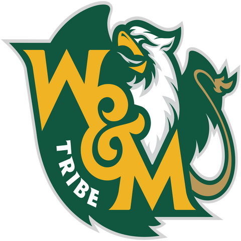  Colonial Athletic Association William & Mary Tribe Logo 