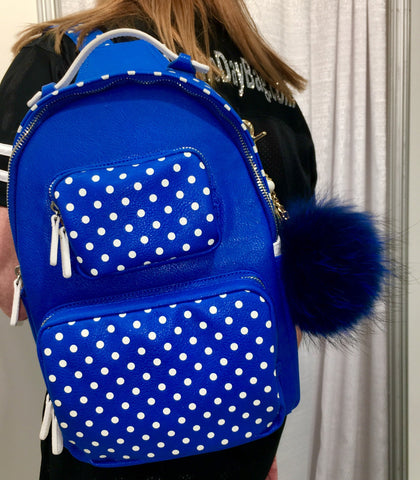Zeta Phi Beta Blue and White SCORE! Backpack