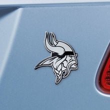 Load image into Gallery viewer, Minnesota Vikings NFL Emblem - Auto Emblem ~ 3-D Metal
