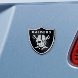 Las Vegas Raiders NFL Emblem - Auto Emblem ~ 3-D Metal