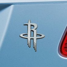 Load image into Gallery viewer, Houston Rockets NBA Chrome Auto Emblem ~ 3-D Metal
