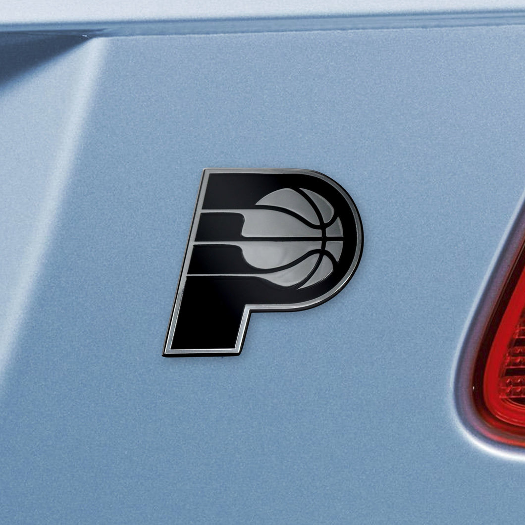 Indiana Pacers NBA Emblem - Auto Emblem ~ 3-D Metal