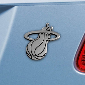 Miami Heat NBA Emblem - Auto Emblem ~ 3-D Metal