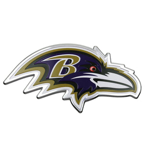 Baltimore Ravens Embossed Color NFL Emblem