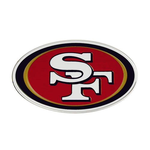 San Francisco 49ers Embossed Color NFL Emblem