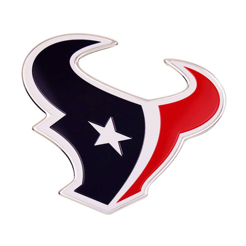 Houston Texans Embossed Color NFL Emblem