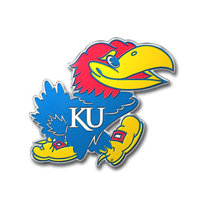 University of Kansas Jayhawks Embossed Color Emblem