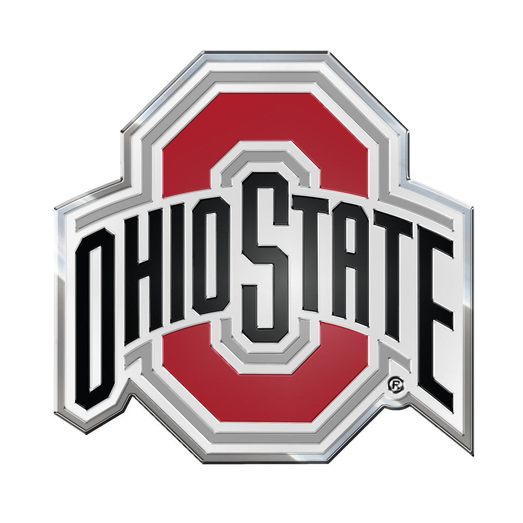 Ohio State University Embossed Color Emblem