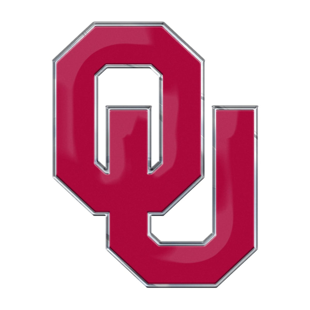 University of Oklahoma Sooners Embossed Color Emblem