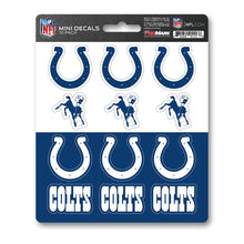 Load image into Gallery viewer, Indiana Colts NFL 12pk Mini Decal
