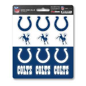 Indiana Colts NFL 12pk Mini Decal