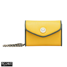 Load image into Gallery viewer, SCORE! Eva Designer Crossbody Clutch - Green and Gold
