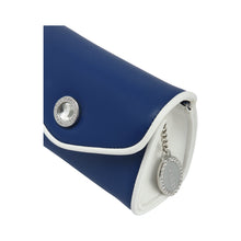 Load image into Gallery viewer, SCORE! Eva Designer Crossbody Clutch - Navy Blue, White and Red
