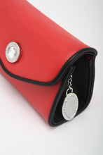 Load image into Gallery viewer, SCORE! Eva Designer Crossbody Clutch - Red and Black

